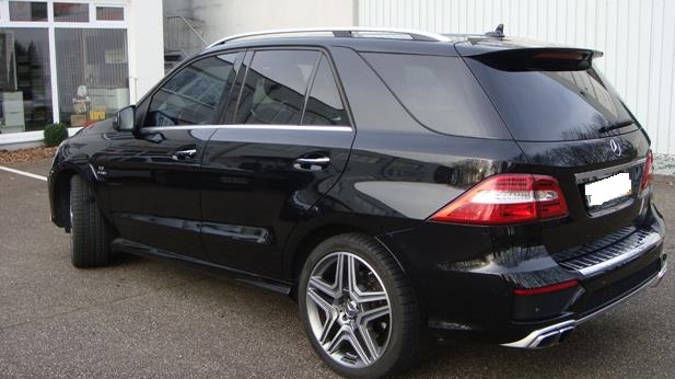 Left hand drive MERCEDES ML CLASS ML 63 AMG 